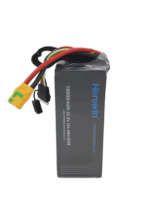 購入 MSDS UN38.3 BIS 6S1P 25C リポドローン バッテリーパック 16000mAh 22.8V オンライン製造