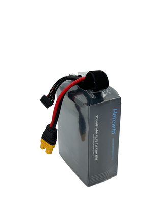 購入 高電圧ドローン ポッチセル バッテリーパック Herewin 12S1P 16Ah 45.6V 25C オンライン製造