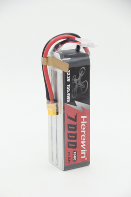 購入 ヘリーウィン 高速高速 6s バッテリー fpv 100C 7Ah FPV ドローン バッテリー 822g オンライン製造