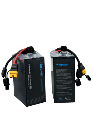 UAVs ヘリーウィン バッテリー 22000mAh 14S 53.2V 25C LiHvソフトパック バッテリー