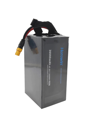 ソフトパック ハーウィン 12S 45.6V 30000mAh LiHv Uav ドローン バッテリー 25C