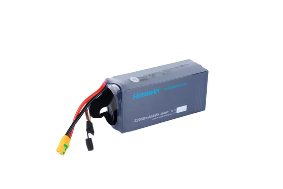 6S1P 22.2V 22000mah リポバッテリー ソフトパック ヘリーウィン ドローンバッテリー