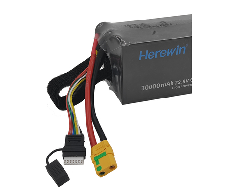 22.8V 30000mAh 高電圧 UAV バッテリー パック パッチセル ヘリーウィン 6S1P ドローン バッテリー