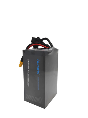高電圧ソフトパック UAV バッテリー 45.6V 30000mAh 25C LiHv ドローン バッテリー Herewin 12S