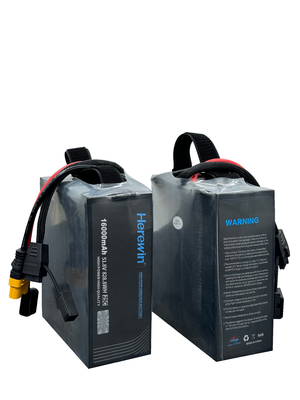 この中に 14S1P 16Ah 51.8V LiPo ポッチ UAV バッテリー 25C 高放電率