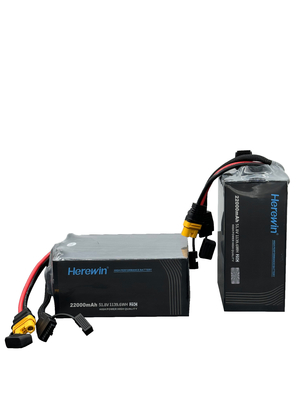 ヘリーウィン 14S 51.8V 22000mAh LiPo Uav ドローン バッテリー バッグ 25C バッテリー ドローン