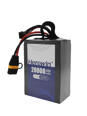 ヘリーウィン 14S ドローン バッテリー 20000mah 53.2V 30C スプレーヤー UAV バッテリー