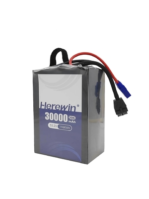 30C 30000mah ドローン リチウム電池 53.2V 14S リチウムポリマー電池