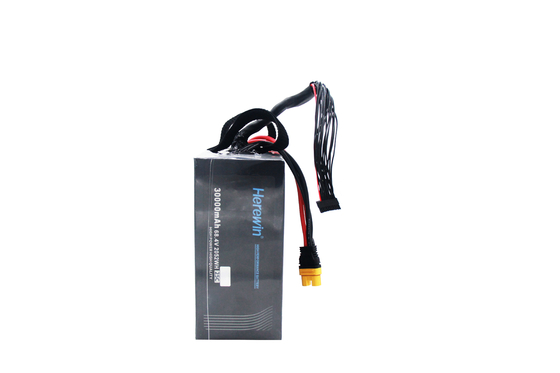 UAV リポ バッテリー 18S 30Ah LiHv ソフトパック バッテリー 68.4V ドローン バッテリー 25C