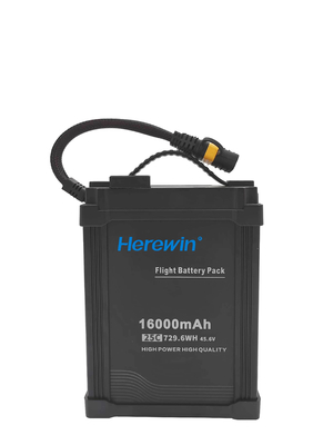 12s リポ パック 16000mah リポ バッテリー 45.6V 25C スマート UAV ドローン