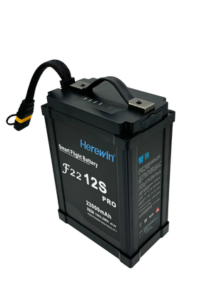 45.6V 25C スマート無人機 バッテリーパック Herewin 12S 22000mAh