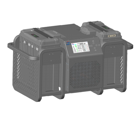 2チャネル冷却電池充電器 AC100-290V 50-60Hz リチウム電池充電器