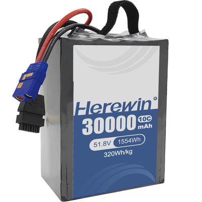 Herewin 半固体電池 14S 51.8V 30000mAh 急速充電と長サイクル寿命 ≥800